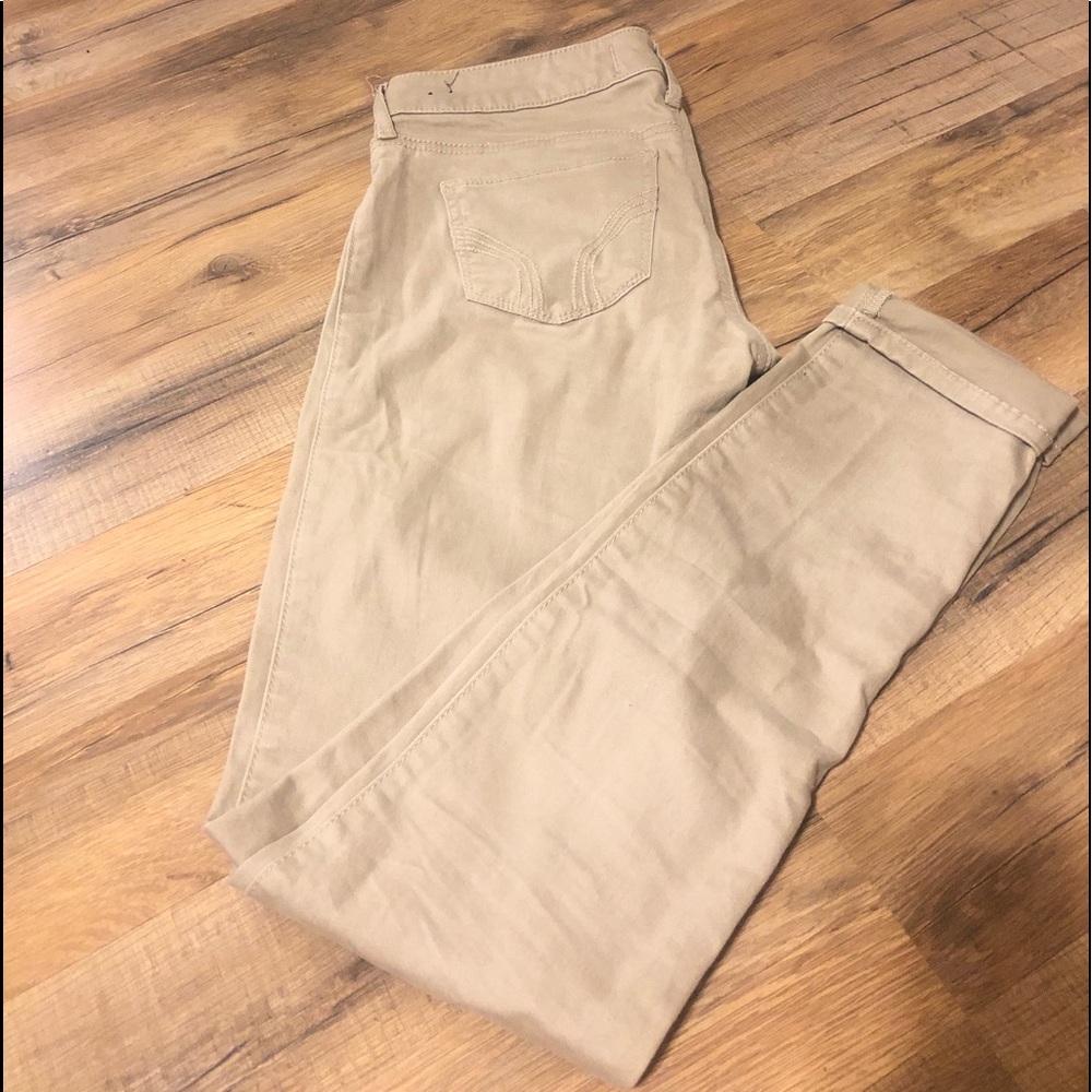 Holister Khaki skinny jeans